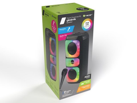 Głośniki TRACER Powervox P2 TWS BT Głośniki TRACER Powervox P2 TWS BT