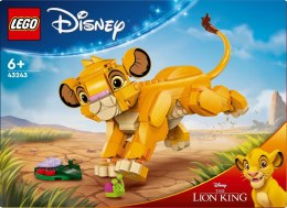 Klocki disney classic 43243 król lew - lwiątko simba
