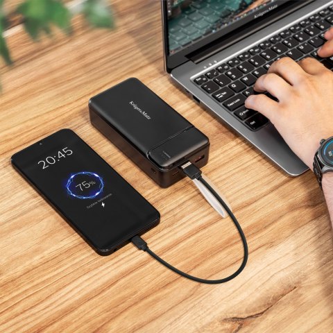 PowerBank Kruger&Matz 30000 mAh Li-ion z funkcją QC oraz PD PowerBank Kruger&Matz 30000 mAh Li-ion z funkcją QC oraz PD