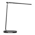 ERGO LED, LAM PKA BIURKOWA Z ŁADOWARKĄ USB, 8W, 400LM, 3000-4000-6000K, ZMIANA BARWY ŚWIATŁA, FUNKCJA ŚCIEMNIANIA, CZARNA