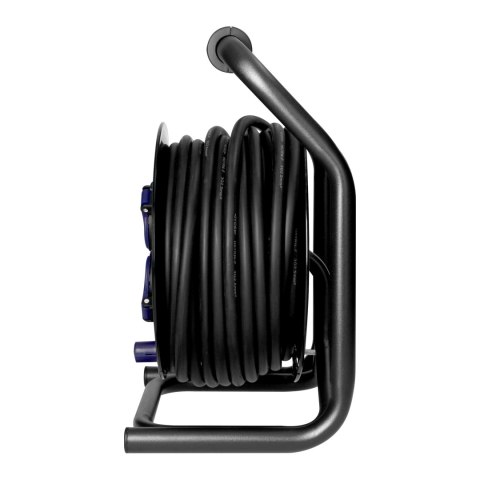 PRZEDŁUŻACZ BĘBNOWY PROFESJONALNY IP44, 4 GNIAZDA 2P+Z, KABEL GUMOWY OLEJOOD PORNY, H07RN-F 3x2,5MM?, DŁUGOŚĆ 20M, UNIKATOWY STOJ PRZEDŁUŻACZ BĘBNOWY PROFESJONALNY IP44, 4 GNIAZDA 2P+Z, KABEL GUMOWY OLEJOOD PORNY, H07RN-F 3x2,5MM?, DŁUGOŚĆ 20M, UNIKATOWY STOJ