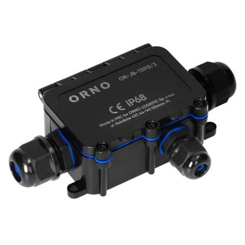 Puszka n/t HD IP68, 0,5-6,0mm? ,2 dławnice M20, 1 dławnica M16 Puszka n/t HD IP68, 0,5-6,0mm? ,2 dławnice M20, 1 dławnica M16