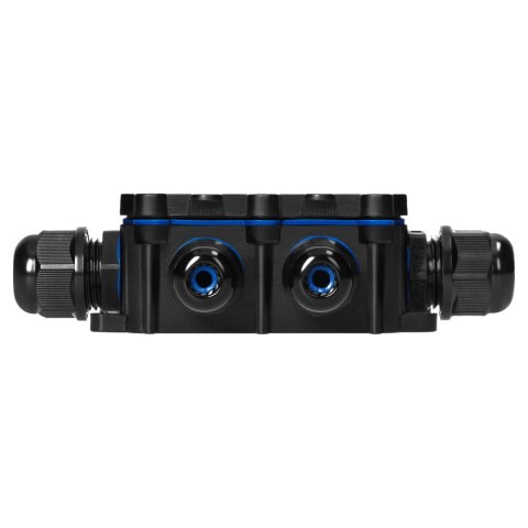 Puszka n/t HD IP68, 0,5-6,0mm? ,2 dławnice M20, 2 dławnice M16, układ T Puszka n/t HD IP68, 0,5-6,0mm? ,2 dławnice M20, 2 dławnice M16, układ T