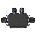 Puszka n/t HD IP68, 0,5-6,0mm? ,2 dławnice M20, 2 dławnice M16, układ T