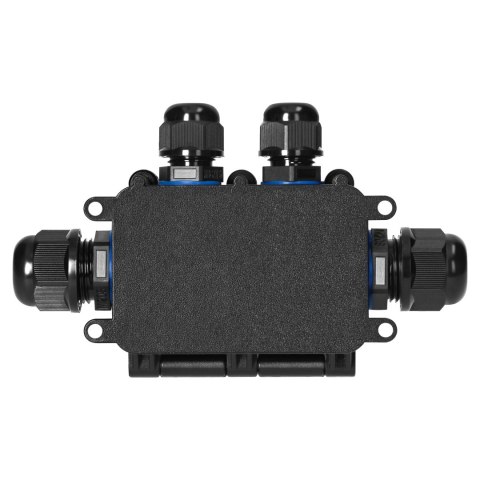 Puszka n/t HD IP68, 0,5-6,0mm? ,2 dławnice M20, 2 dławnice M16, układ T Puszka n/t HD IP68, 0,5-6,0mm? ,2 dławnice M20, 2 dławnice M16, układ T