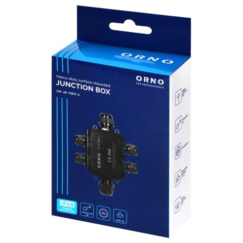 Puszka n/t HD IP68, 0,5-6,0mm? ,2 dławnice M20, 4 dławnice M16 Puszka n/t HD IP68, 0,5-6,0mm? ,2 dławnice M20, 4 dławnice M16