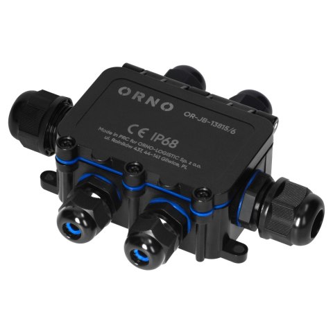 Puszka n/t HD IP68, 0,5-6,0mm? ,2 dławnice M20, 4 dławnice M16 Puszka n/t HD IP68, 0,5-6,0mm? ,2 dławnice M20, 4 dławnice M16