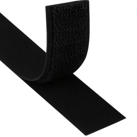 Rzep samoprzylepny czarny 5m x 2,5cm Ruhhy 24237 Rzep samoprzylepny czarny 5m x 2,5cm Ruhhy 24237