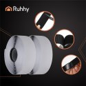 Rzep samoprzylepny czarny 5m x 2,5cm Ruhhy 24237