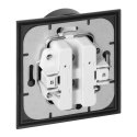Gniazdo podwójne p/t 2x2P+Z Luna, 16A, 250V, PT-6LR, czarny