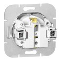 Gniazdo pojedyncze p/t 2P+Z Schuko bryzgoszczelne z klapką Onyx, 16A, 250V, PT-17OH, biały Gniazdo pojedyncze p/t 2P+Z Schuko bryzgoszczelne z klapką Onyx, 16A, 250V, PT-17OH, biały