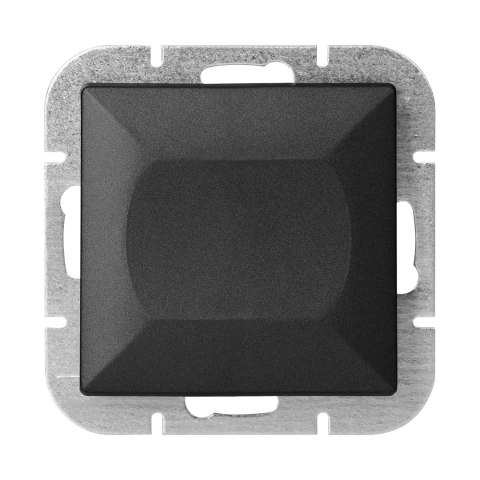 Łącznik krzyżowy p/t Pearl, 10A, 250V, WP-8P, czarny Łącznik krzyżowy p/t Pearl, 10A, 250V, WP-8P, czarny