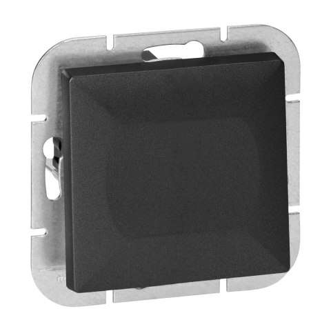 Łącznik krzyżowy p/t Pearl, 10A, 250V, WP-8P, czarny Łącznik krzyżowy p/t Pearl, 10A, 250V, WP-8P, czarny