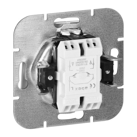 Łącznik roletowy p/t Pearl, 10A, 250V, WP-10P, biały Łącznik roletowy p/t Pearl, 10A, 250V, WP-10P, biały