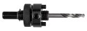 Adapter z wiertłem pilotującym do otwornic bi-metalowych 32-152 mm, Hex
