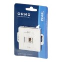 Gniazdo 1xRJ45 Cat5 Pearl, RJ45-5CAT/P1, biały