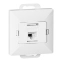 Gniazdo 1xRJ45 Cat5 Pearl, RJ45-5CAT/P1, biały