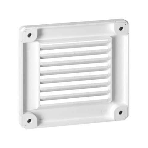 Kratka z zaślepkami 100x100, biała Kratka z zaślepkami 100x100, biała