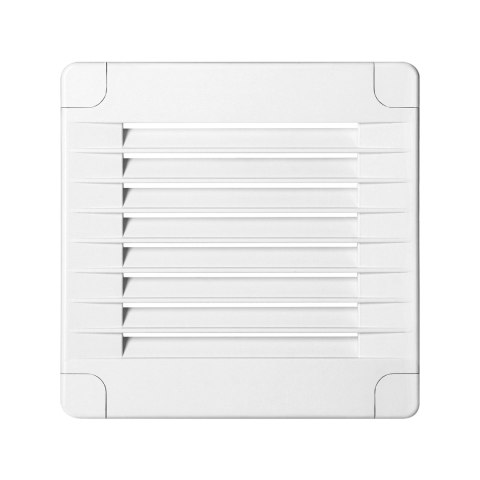 Kratka z zaślepkami 100x100, biała Kratka z zaślepkami 100x100, biała