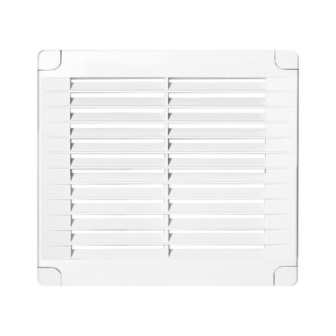 Kratka z zaślepkami 150x150, biała Kratka z zaślepkami 150x150, biała