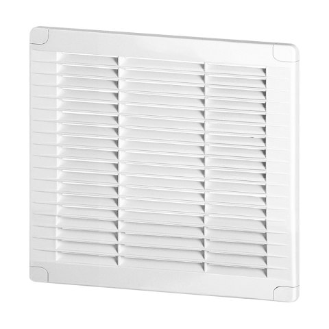 Kratka z zaślepkami 200x200, biała Kratka z zaślepkami 200x200, biała