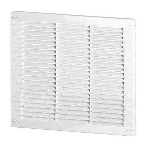 Kratka z zaślepkami 250x250, biała Kratka z zaślepkami 250x250, biała
