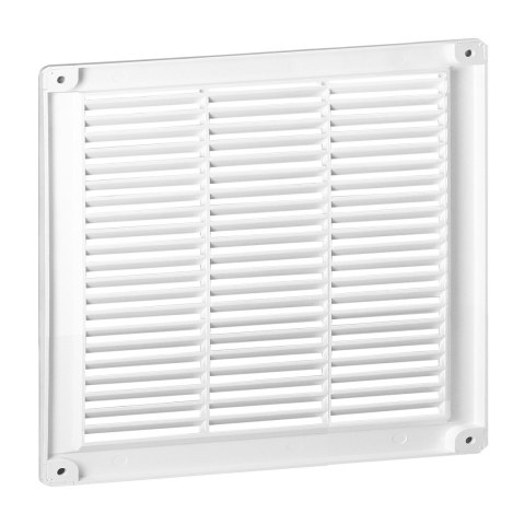 Kratka z zaślepkami 250x250, biała Kratka z zaślepkami 250x250, biała
