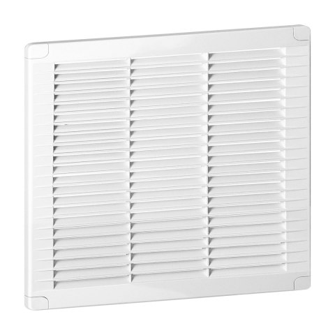 Kratka z zaślepkami 250x250, biała Kratka z zaślepkami 250x250, biała