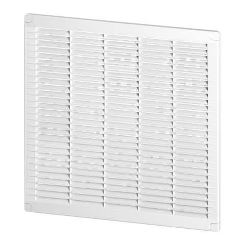 Kratka z zaślepkami 300x300, biała Kratka z zaślepkami 300x300, biała