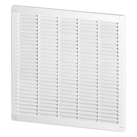 Kratka z zaślepkami 350x350, biała Kratka z zaślepkami 350x350, biała