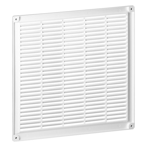 Kratka z zaślepkami 350x350, biała Kratka z zaślepkami 350x350, biała