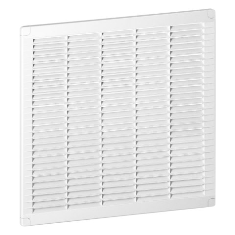 Kratka z zaślepkami 350x350, biała Kratka z zaślepkami 350x350, biała