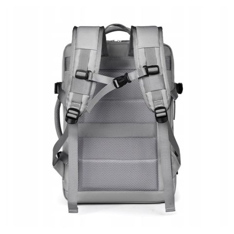 Plecak podróżny, kabinowy do samolotu, wodoodporny z USB, 44x30x16/26cm PL173