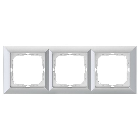 Ramka potrójna Pearl, Ra-3P, srebrny Ramka potrójna Pearl, Ra-3P, srebrny
