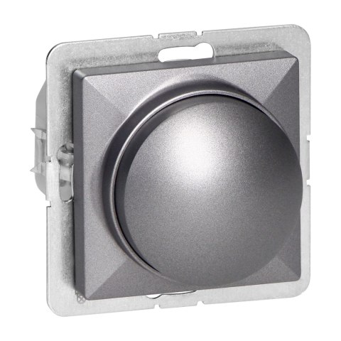 Ściemniacz obrotowy LED Pearl, 230V, 50Hz, Pmin:3W, Pmax:35W, SO-1P/LED, antracyt Ściemniacz obrotowy LED Pearl, 230V, 50Hz, Pmin:3W, Pmax:35W, SO-1P/LED, antracyt