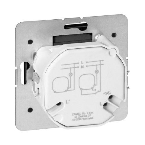 Ściemniacz obrotowy LED Pearl, 230V, 50Hz, Pmin:3W, Pmax:35W, SO-1P/LED, czarny Ściemniacz obrotowy LED Pearl, 230V, 50Hz, Pmin:3W, Pmax:35W, SO-1P/LED, czarny