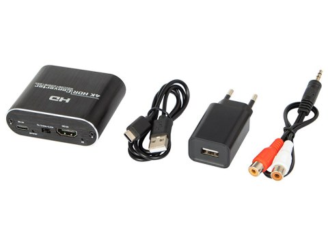 91-203# Konwerter ekstraktor toslink hdmi do hdmi+audio z zasilaczem 91-203# Konwerter ekstraktor toslink hdmi do hdmi+audio z zasilaczem