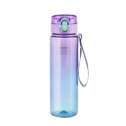Butelka na wodę, bidon 560ML CASNO OMBRE fioletowo niebieski BD54