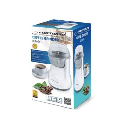 EKC002W Esperanza młynek do kawy lungo biały