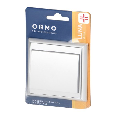 Łącznik krzyżowy p/t Luna, 10A, 250V, WP-8L, biały Łącznik krzyżowy p/t Luna, 10A, 250V, WP-8L, biały