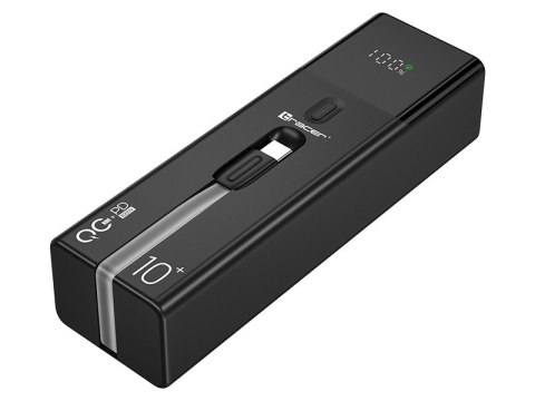 Power bank TRACER Quant 10000mAh 100W PD+QC Power bank TRACER Quant 10000mAh 100W PD+QC