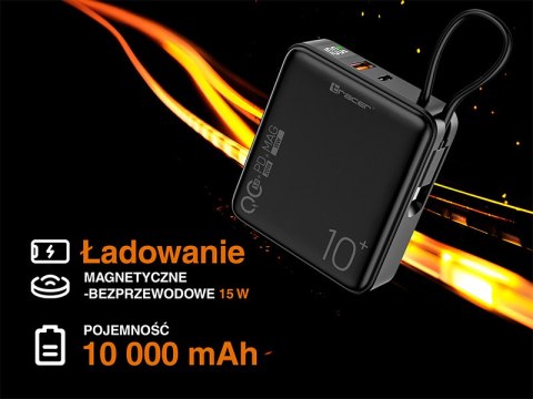 Power bank TRACER Scout 10000mAh MAG+PD+QC Power bank TRACER Scout 10000mAh MAG+PD+QC
