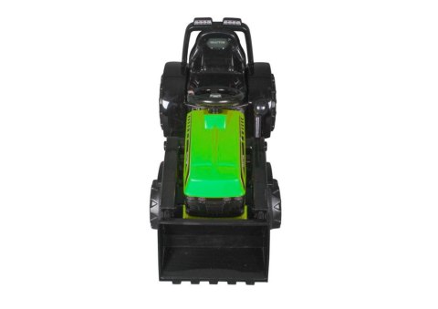 Traktor na Akumulator ZP1001B Z Łyżką Klakson Zielony Traktor na Akumulator ZP1001B Z Łyżką Klakson Zielony