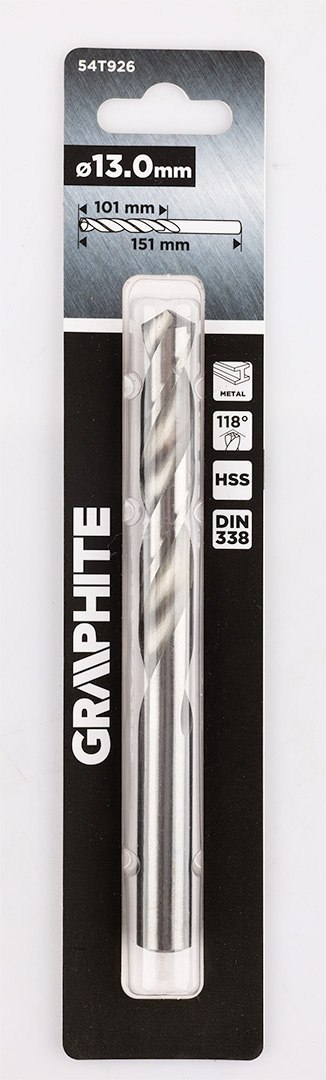Wiertło do metalu HSS, DIN 338, 13 mm Wiertło do metalu HSS, DIN 338, 13 mm