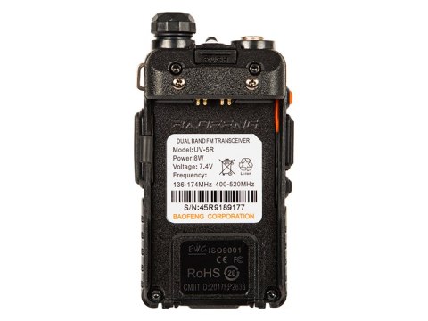 24-930# Radiotelefon pmr uv-5r 8w 1szt baofeng 24-930# Radiotelefon pmr uv-5r 8w 1szt baofeng