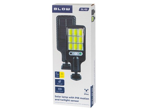 87-524# Lampa solarna z czujnikiem ruchu pir i zmierzchu sl-02 87-524# Lampa solarna z czujnikiem ruchu pir i zmierzchu sl-02