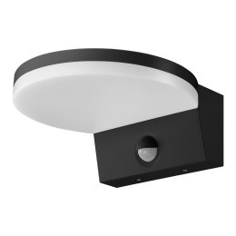 ASPEN LED 15W, oprawa ogrodowa z czujnikiem ruchu PIR, 1300lm, IP65, 4000K, czarna