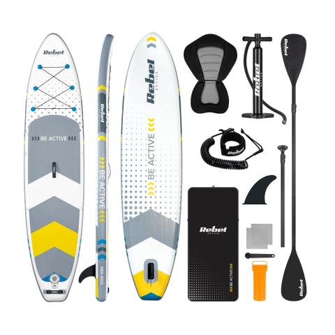 Deska SUP REBEL ACTIVE RBA4501 - biała Deska SUP REBEL ACTIVE RBA4501 - biała