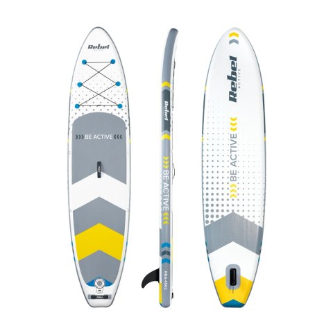 Deska SUP REBEL ACTIVE RBA4501 - biała Deska SUP REBEL ACTIVE RBA4501 - biała