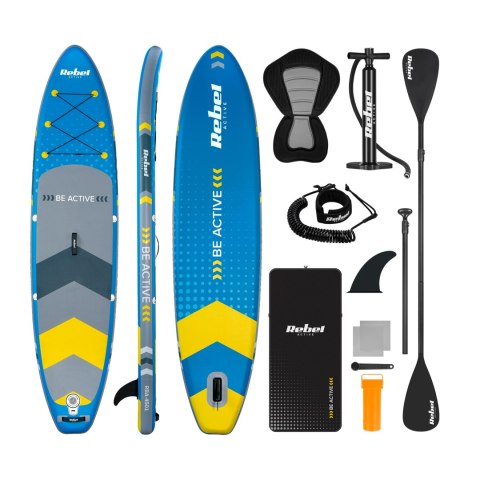Deska SUP REBEL ACTIVE RBA4501 - niebieska Deska SUP REBEL ACTIVE RBA4501 - niebieska
